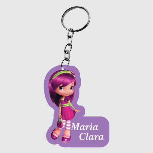 Kit 20un Chaveiro Personalizado Moranguinho Em Mdf A8