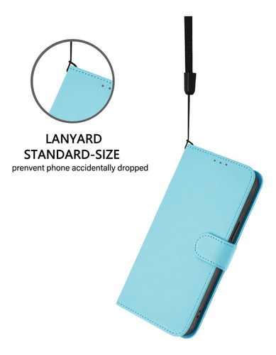 Funda De Piel Tipo Cartera For Teléfono Para Qukitel C51