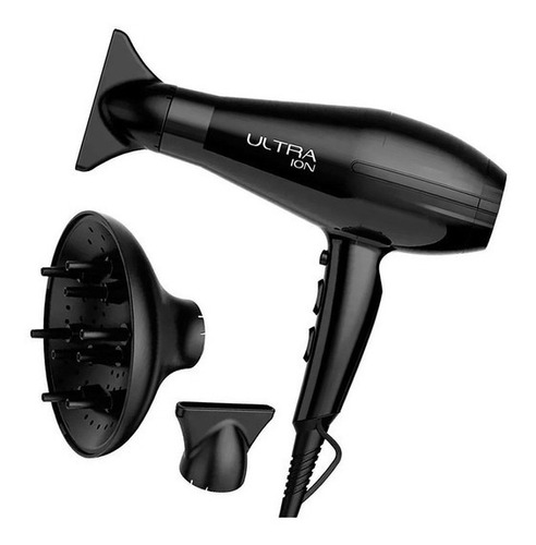 Secador de pelo GA.MA Italy Salon Exclusive Ultra Ion negro 240V