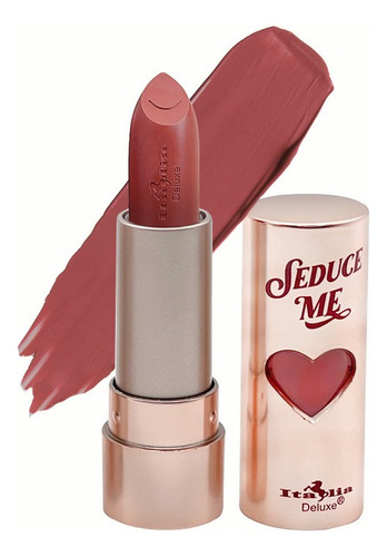 Labial Italia Deluxe Seduce Me Satin Lipstick Labial Satinado Seduce Me Color 13 Sin Satinado