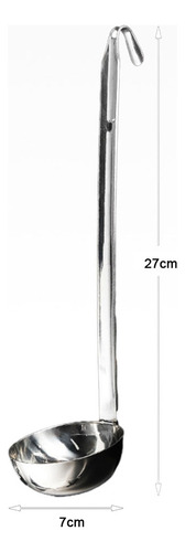 Cucharón De Acero Inoxidable Para Servir Sopa Y Salsa, Diseñ