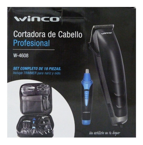 Imagen 6 de 9 de Set De Cortapelo Profesional Winco Trimmer Y Accesorios Cuo