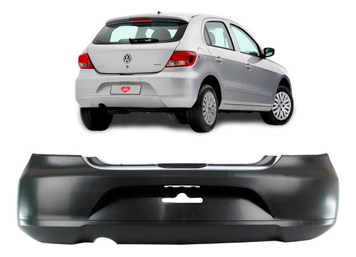 Paragolpe Trasero Gol Trend 2008 2009 2010 2011 Plastico