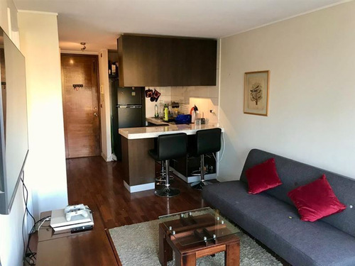 Departamento En Venta De 1 Dorm. En Santiago