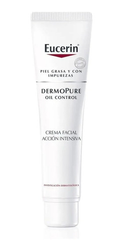 Eucerin Oil Control Dermopure Crema Acción Intensiva 40 Ml