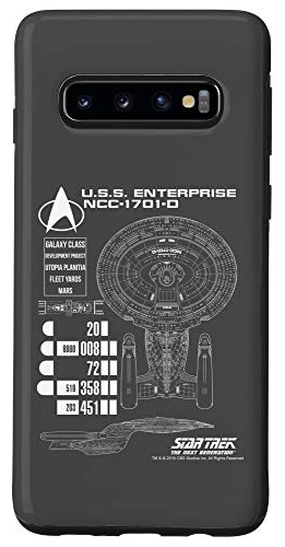 Funda Para Galaxy S10 Star Trek: The Next Generation U.s.s.