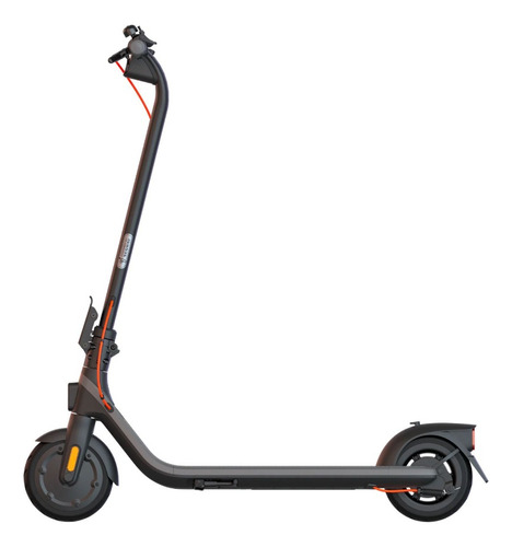 Scooter Eléctrico Segway E2 Plus Plegable 3 Modos Conducción Color Gris Oscuro