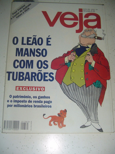 Revista Veja 1365 Ohana Vera Fischer Edmundo Palmeiras 1994