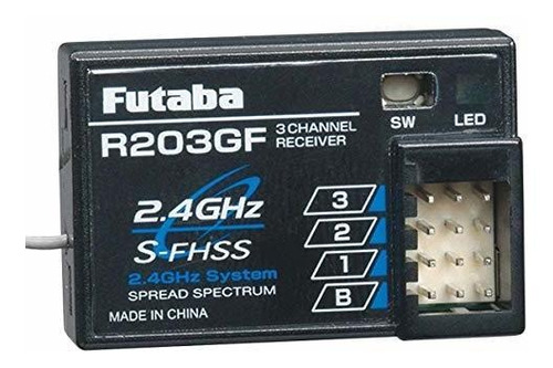 Futaba R203gf Receptor De 3 Canales S-fhss (rx)