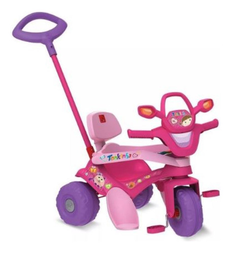 Triciclo Infantil Tonkinha Passeio E Pedal Leia A Descrição