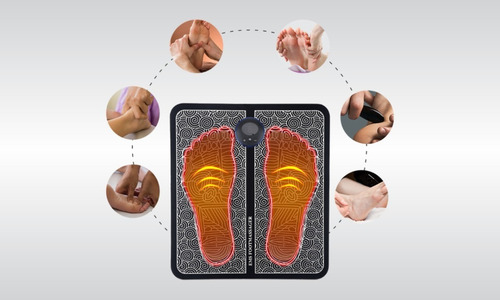 Imagem 4 de 10 de Tapete Massageador Para Os Pés | Tapete Massageador Ems