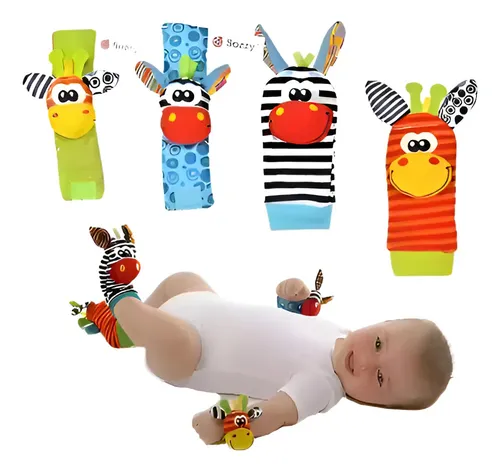 Kit Sozzy Meias E Pulseiras Com Chocalhos (4 Peças) - 16shop | MercadoLivre