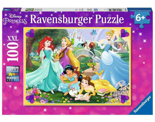 Rompecabezas Ravensburger Disney Princess 100 Piezas Xxl