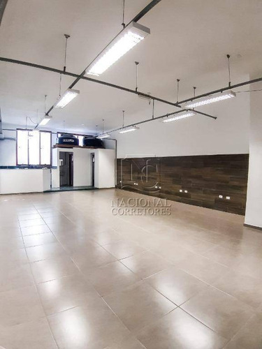 Salão Para Alugar, 140 M² Por R$ 4.500,00/mês - Parque Das Nações - Santo André/sp - Sl0955