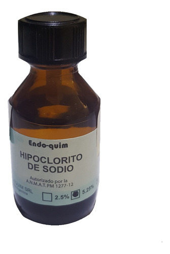 Hipoclorito De Sodio, Solución Al 2.5%. Tedequim