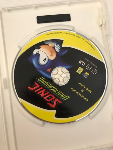 Dvd Sonic Underground Sonic The Hedgehog Enmascarado Mobodon (Usado)
