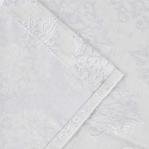 Cortinas Elegantes Jacquard Damasco Juego De 2 132 X 150 Cm