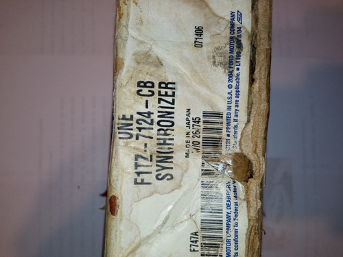 Imagen 2 de 4 de Sincronico Ford Explorer 98/00 Ranger 97/07 Cod. F1tz-7124c