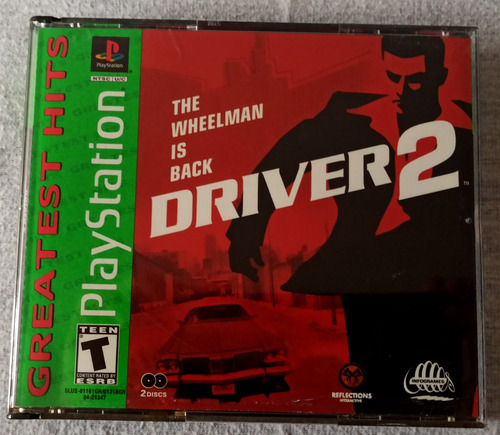 Driver 2 Greatest Hits Ps1 Playstation Original Físico (Usado)