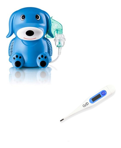 Nebulizador Pediatrico Perrito Perro ® Envio + Termometro