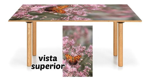 Vinilo Para Mesa Mariposas Alas Naturales Silvestre M9