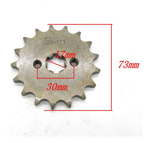Ro /17t 428 17mm Para 50/70/110/125/150cc