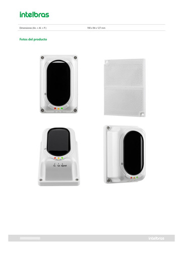 Dfl 3100, Detector Humo Lineal Con Espejos Y Led, Intelbras