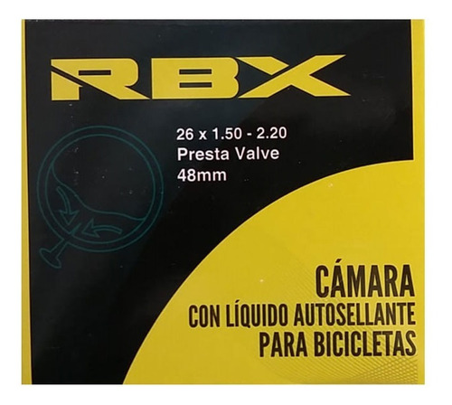 Camara Rbx Autosellante 26x1.50/2.20 V/francesa 48mm