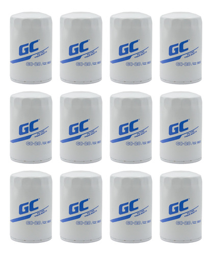 Filtros De Aceite Gc-28 Gc 12 Pza Mayoreo