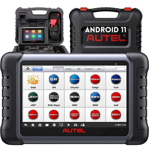 Autel Scanner Maxicom Mk808z: 2024 Android 11 Version Mk808 