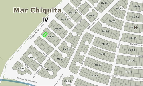 Imagen 2 de 3 de Lote En Venta En La Caleta Mar Del Plata
