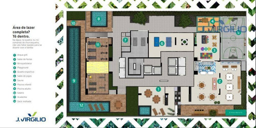 Imagem 4 de 22 de Apartamento Com 3 Quartos À Venda, 110 M² Por R$ 569.000,00 - Jardim América - Goiânia/go - Ap0369