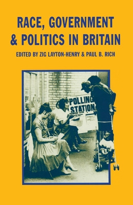 Libro Race, Government And Politics In Britain - Layton-h...