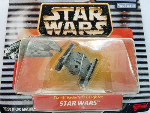 Darth Vaders Tie Fighter - Star Wars Micro Machines (Usado)