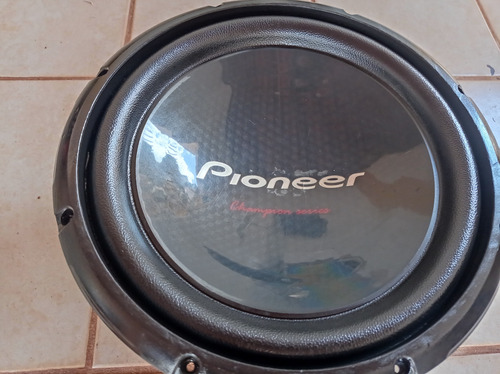 Subwoofer Pioneer Cara Preta Preto (Usado)