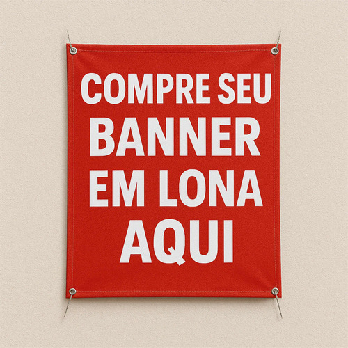 Banner Em Lona, Peça Já O Seu!!