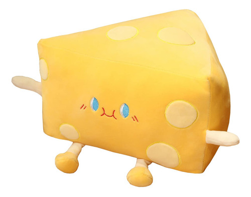 Almohada De Queso De Felpa Juguete De Comida Kawaii Para Niñ