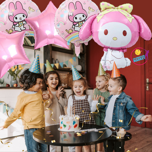 Kit Globos Hello Kitty My Melody