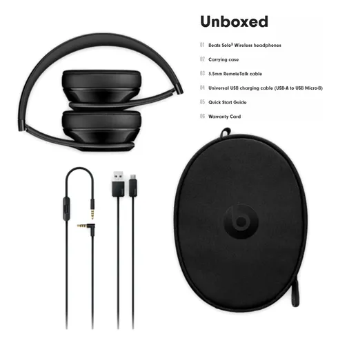 Aud fonos Supraaurales Beats Solo 3 Inal mbricos C micr fono