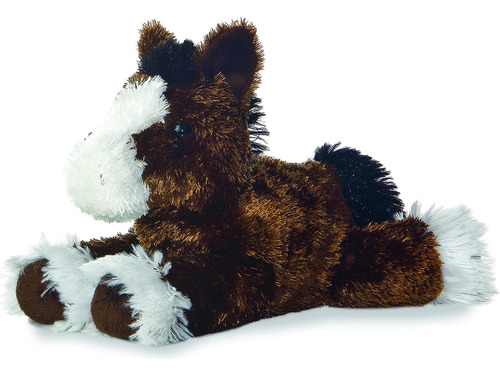 Peluche Aurora® Mini Flopsie ,modelo Caballo Clydes