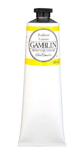 Gamblin Artist Oil Color - Radiant Lemon - Tubo De 5.1 fl Oz