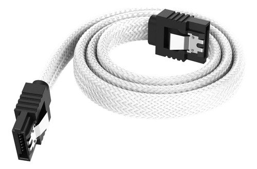 Cable Sata Iii Recto Qivynsry Blanco