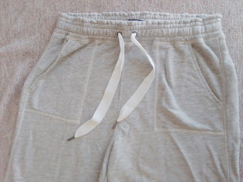 Joggings Tipo Palazo Abercrombie & Fitch Xl Gris Melange 