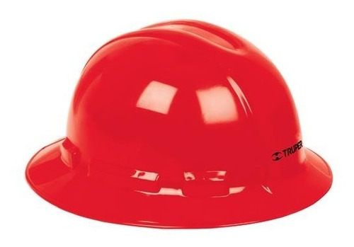 Casco Seguridad Ala Ancha Rojo Truper 10573