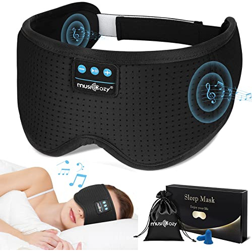 Auriculares Dormir Ruido Blanco,   Sleep Mask 3d, Auric...