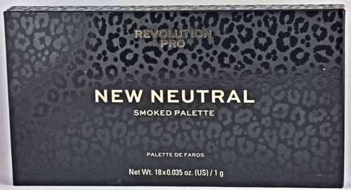 Maquillaje Revolution Paleta De Sombras De Ojos, Nuevos Neut