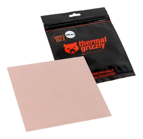 Imagen 1 de 4 de Pad Térmico Thermal Grizzly Minus Pad 8 - 100x100x1,5 Mm