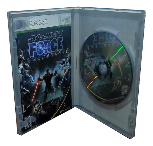 Star Wars The Force Unleashed Lucas Arts Xbox 360 Fisico (Usado)
