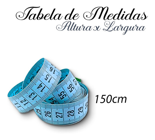 Imagem 6 de 7 de Fita Metrica Embalagem Plastica 150 Cm Cor:azul
