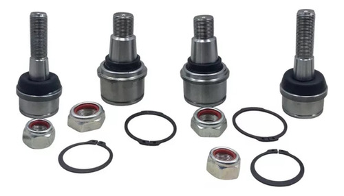 Kit 4 Pivos Suspensão Ford F4000 4x4 Viemar 503063k